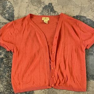 The Limited coral Cardigan Sweater